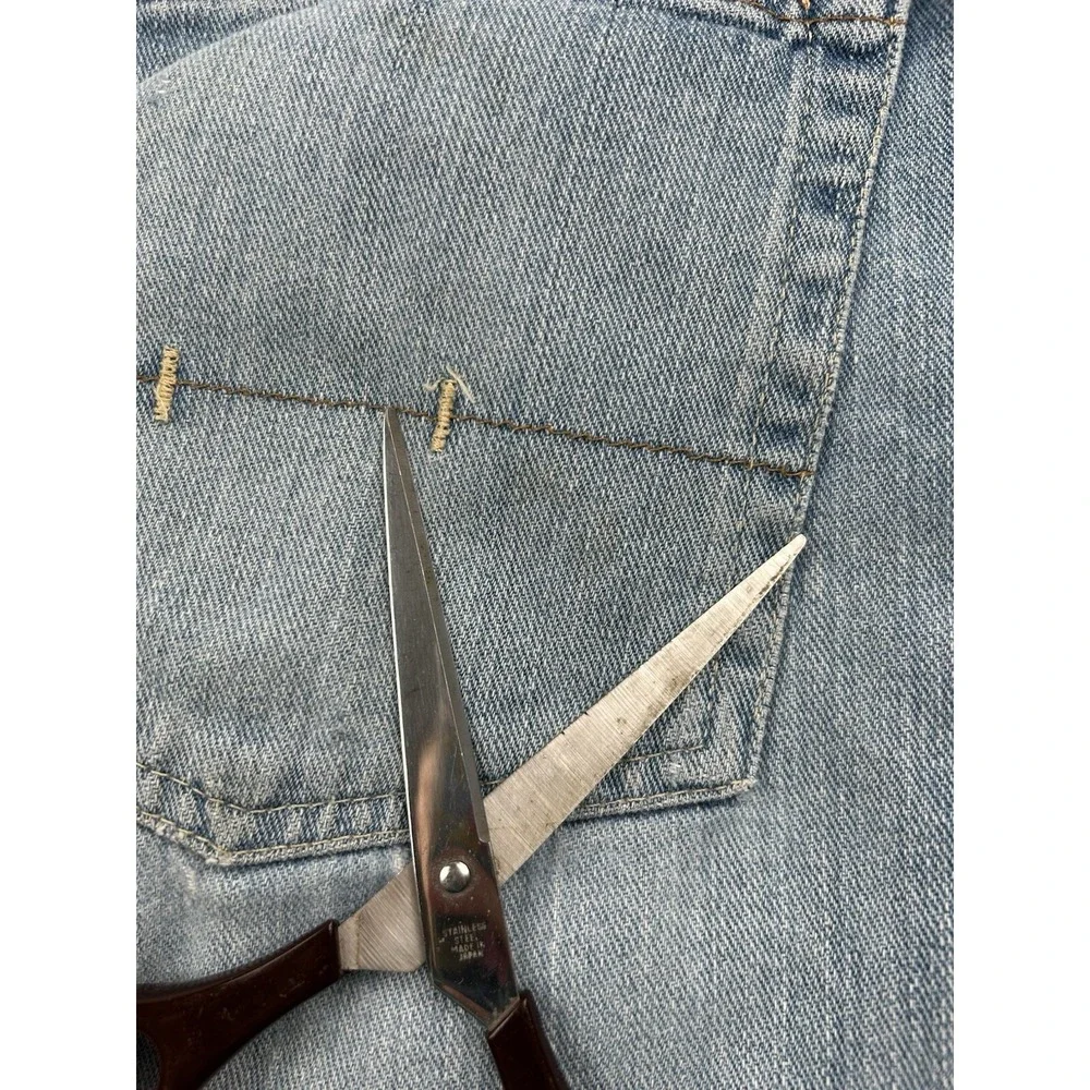 Polo Ralph Lauren Jeans Classic 867 Mens 35x30 Distressed‎ Medium Wash
